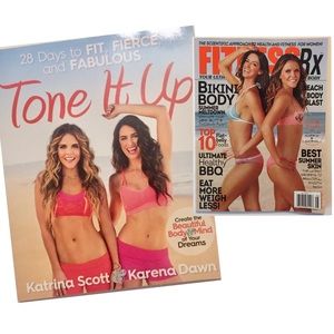 [ Tone It Up ] Book & Magazine (NEW)